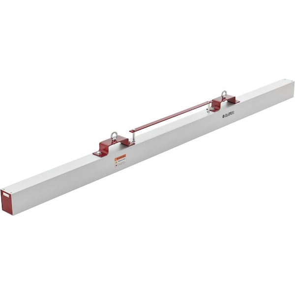 Global Industrial 84W Hang-Type Magnetic Sweeper With Forklift Hanger 641802 - main